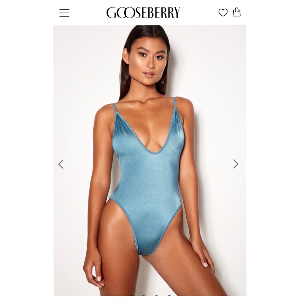 Gooseberry So Chic Lagoon One piece XS NWT